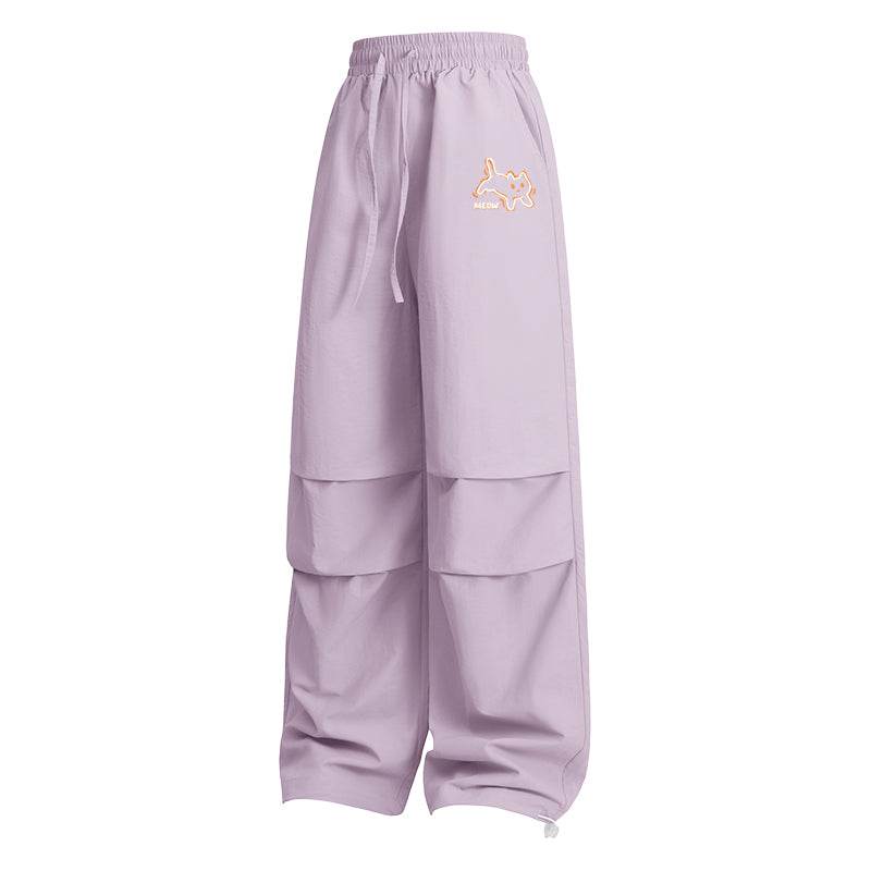 Брюки женские Miniso Commuter Drawstring High Waisted Work - Boxette Shop